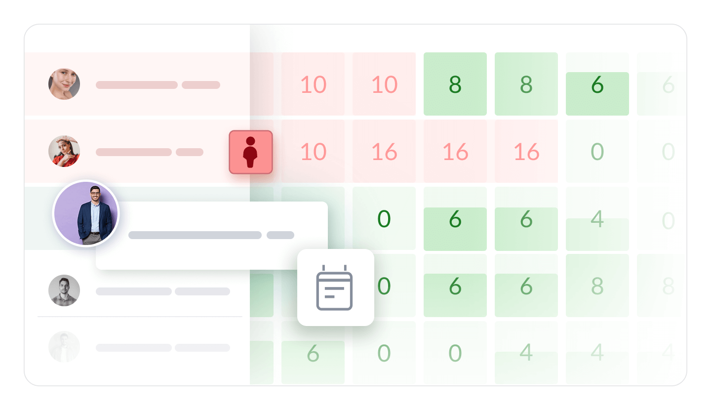 Interface GanttPRO avec tâches, calendrier et dépendances